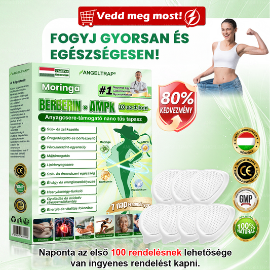 🧣🧣𝐌𝐔𝐑𝐖𝟎𝐍® 𝗠𝗼𝗿𝗶𝗻𝗴𝗮 × 𝗕𝗲𝗿𝗯𝗲𝗿𝗶𝗻𝗲 × 𝗔𝗠𝗣𝗞 10 az 1-ben Anyagcsere-támogató Nano Mikrotűs Tapasz 🇭🇺 (𝐍𝐚𝐩𝐨𝐧𝐭𝐚 𝐜𝐬𝐚𝐤 𝐞𝐠𝐲𝐬𝐳𝐞𝐫, 𝐥𝐚́𝐭𝐡𝐚𝐭𝐨́ 𝐯𝐚́𝐥𝐭𝐨𝐳𝐚́𝐬𝐨𝐤 𝐦𝐚́𝐫 𝟕 𝐧𝐚𝐩 𝐚𝐥𝐚𝐭𝐭)  ✅